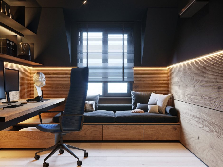 Кабинет программиста интерьер