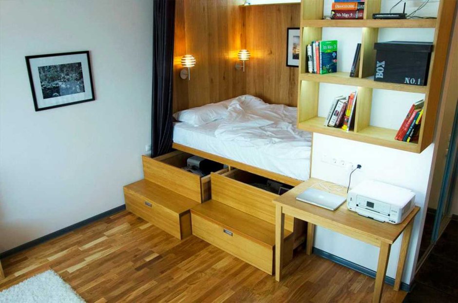 Кровать подиум икеа