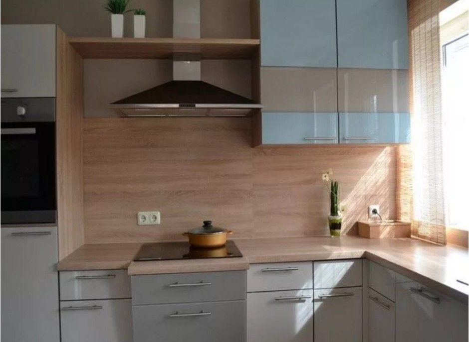 Кухонный фартук из ламината