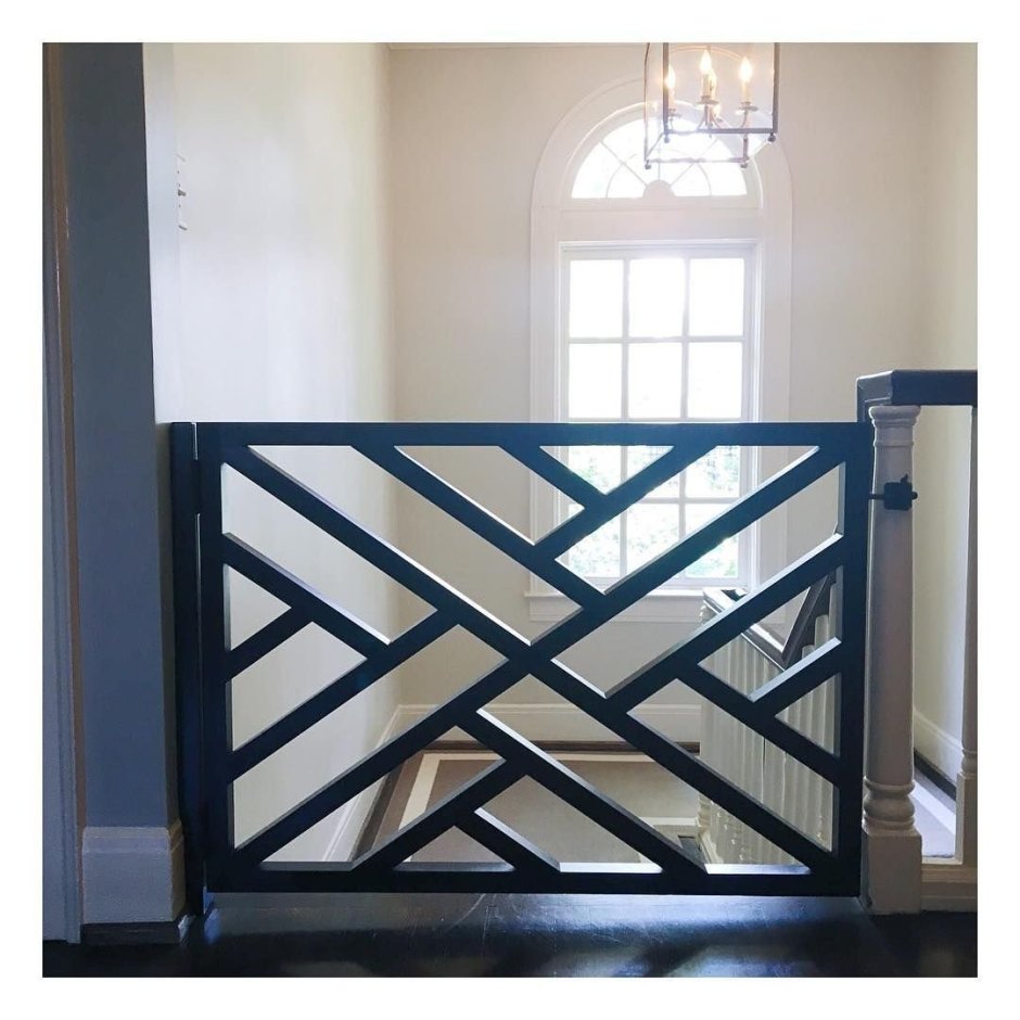 Перила в стиле лофт из профтрубы