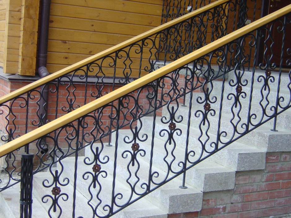 Кованые перила Ажурсталь