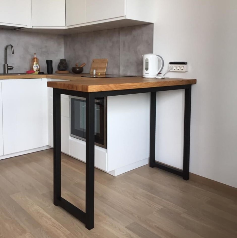 Красивые кухни с барной стойкой