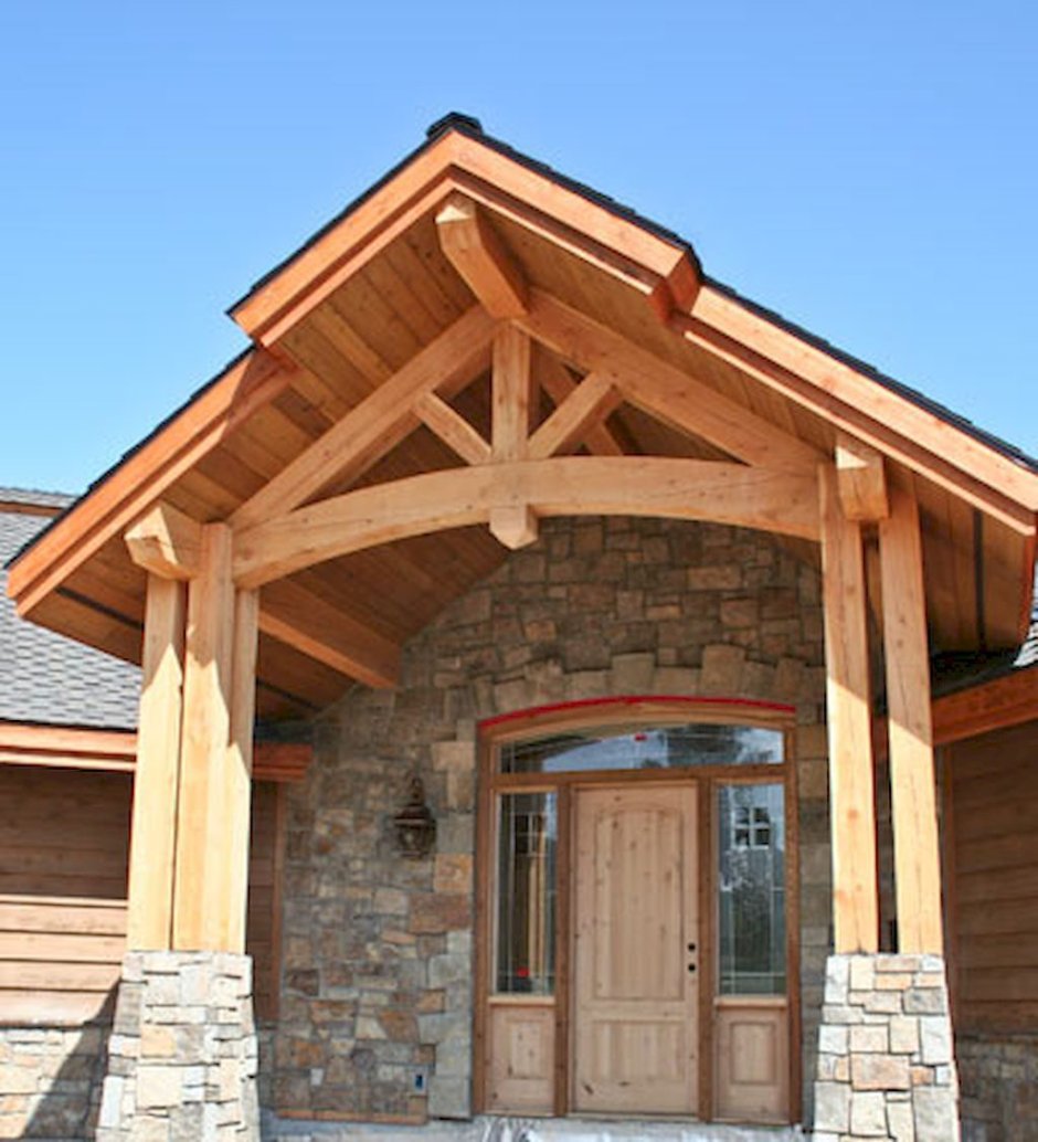 Крыльцо Тимбер фрейм