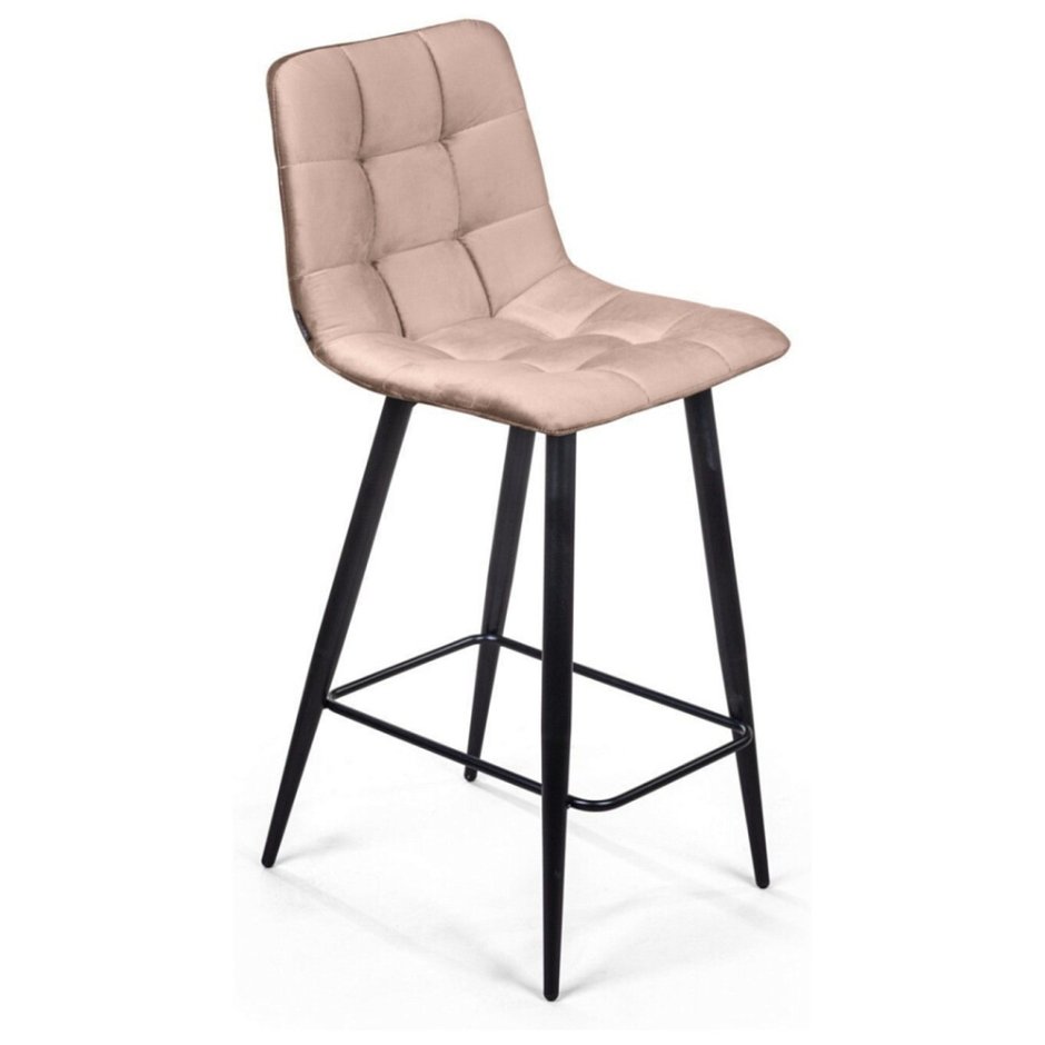 Стул полубарный Albert, бархат