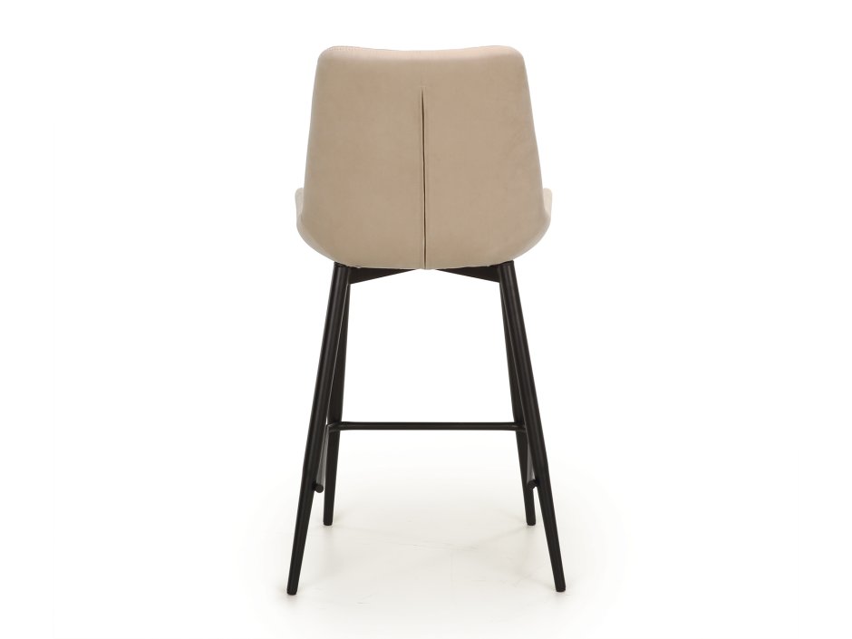 Стул полубарный Martin серо-бежевый