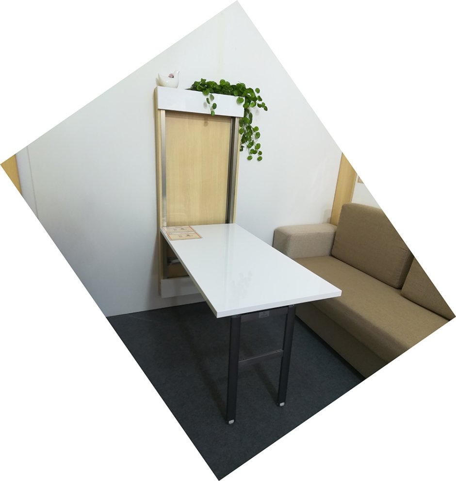 Стол пристенный, откидной м142-011