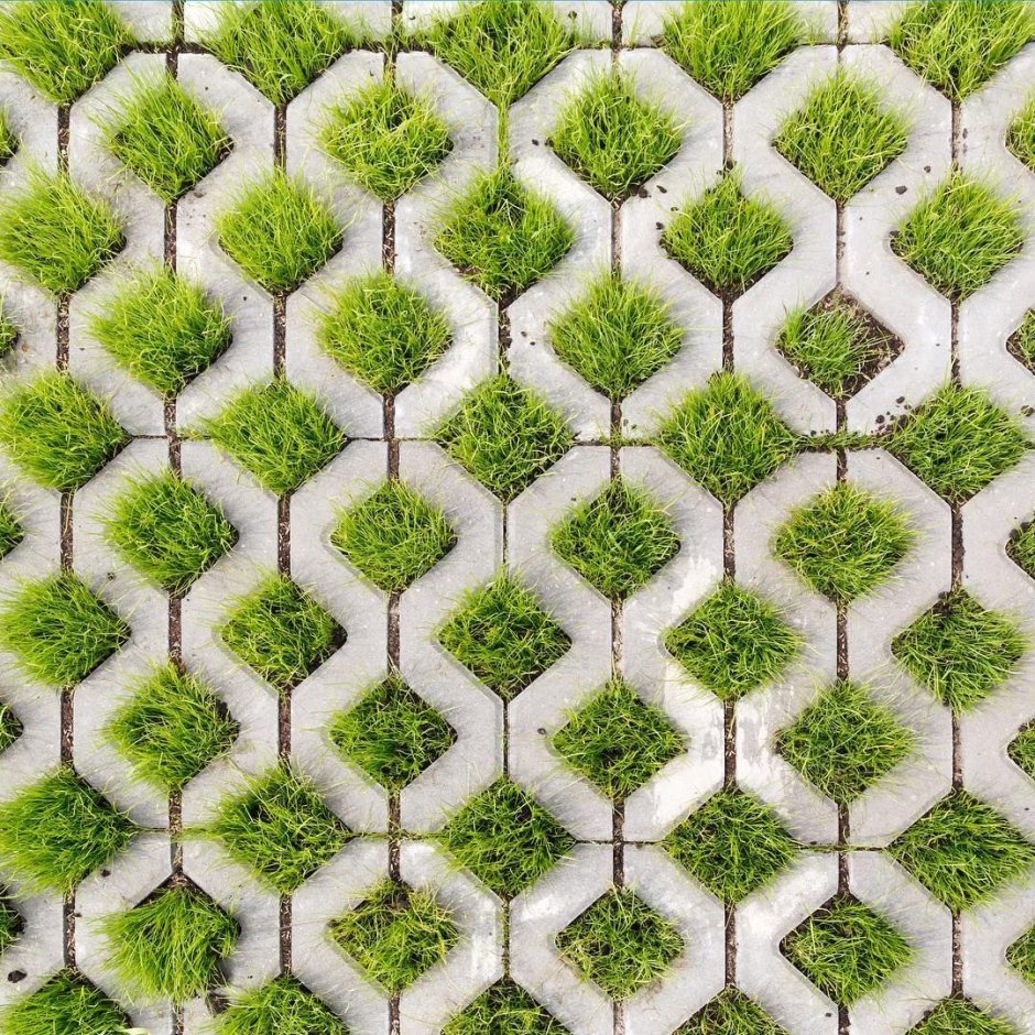 Газонная решетка Braer Меба серый