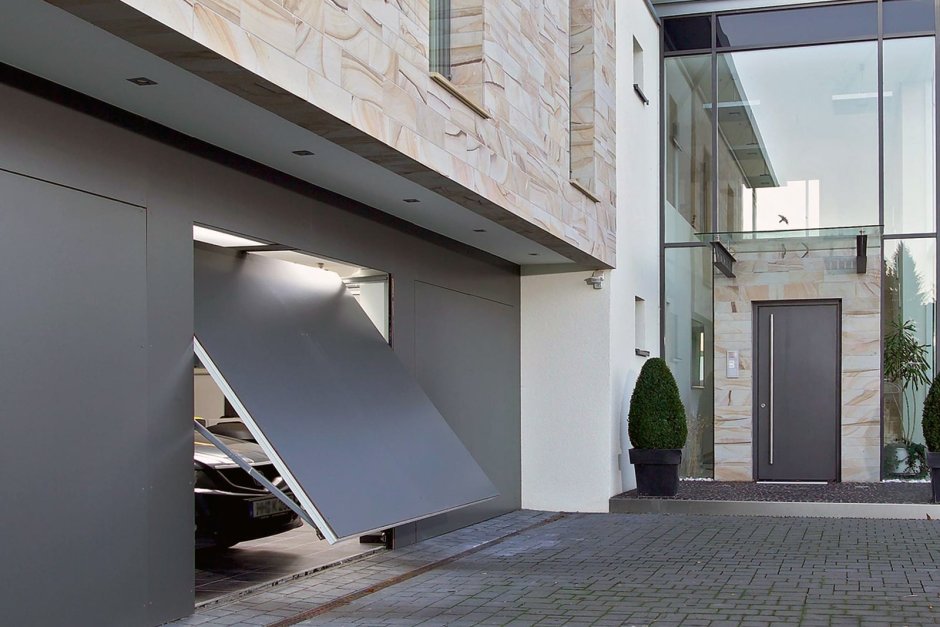 Херманн ворота подъемно поворотные