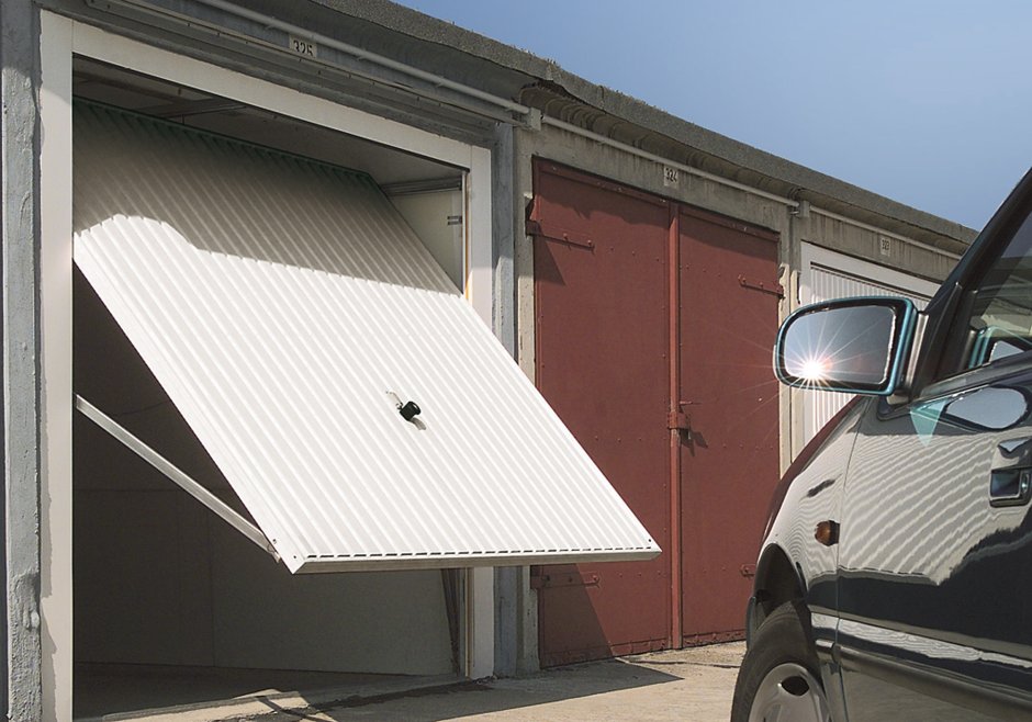 Херманн ворота подъемно поворотные