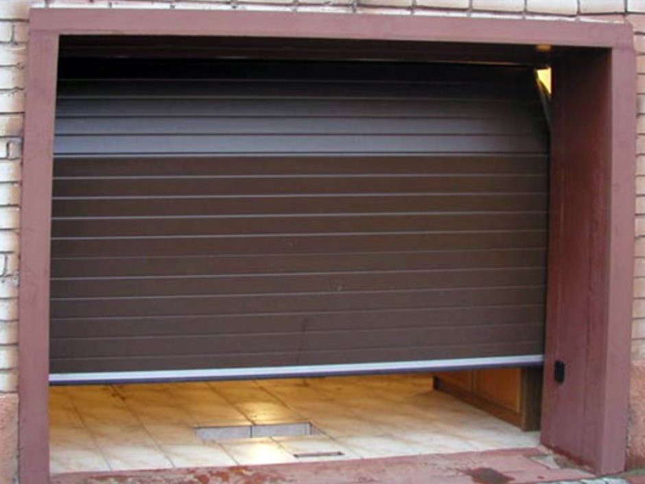 Секционные ворота 8017 Дорхан