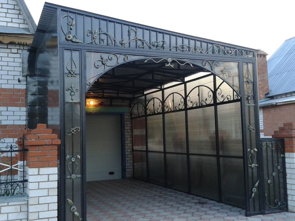 Ворота наверх открывающиеся