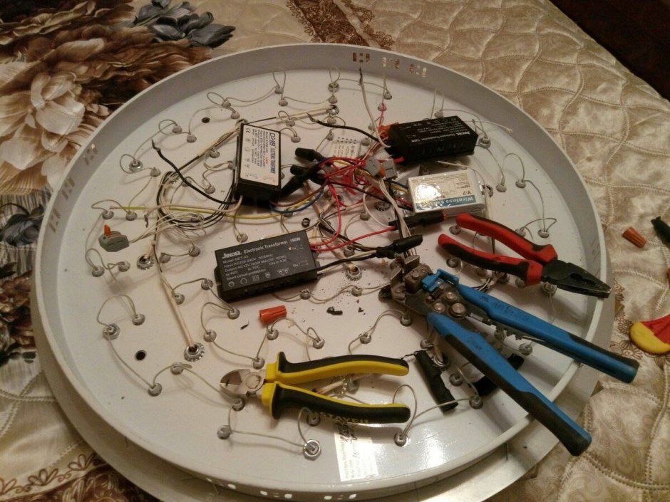 Неисправности блока питания для люстры с пультом нс4 70 Вт