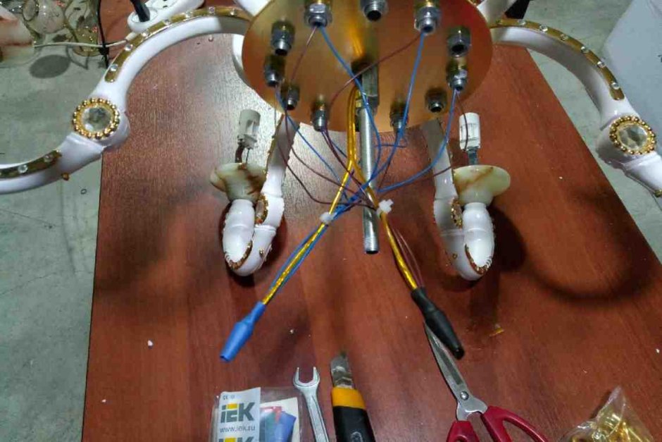 Люстра светодиодная Eurosvet Fiona 90056/5