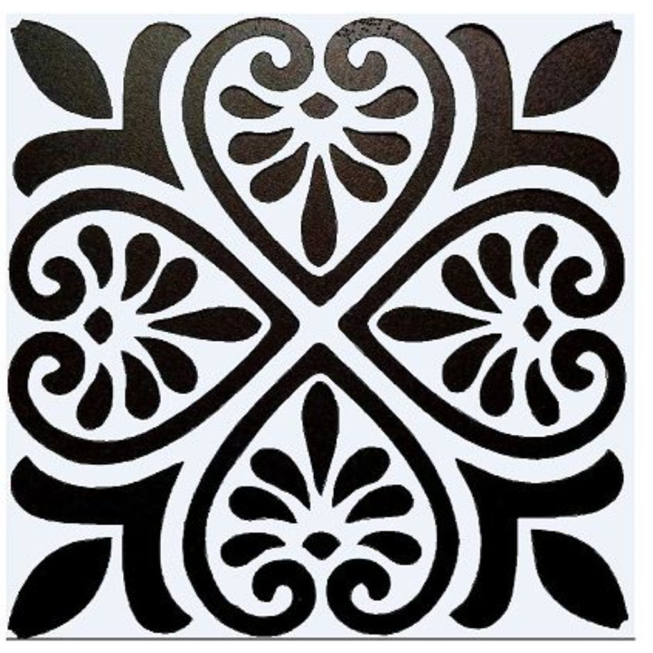 Трафареты для декора плитки