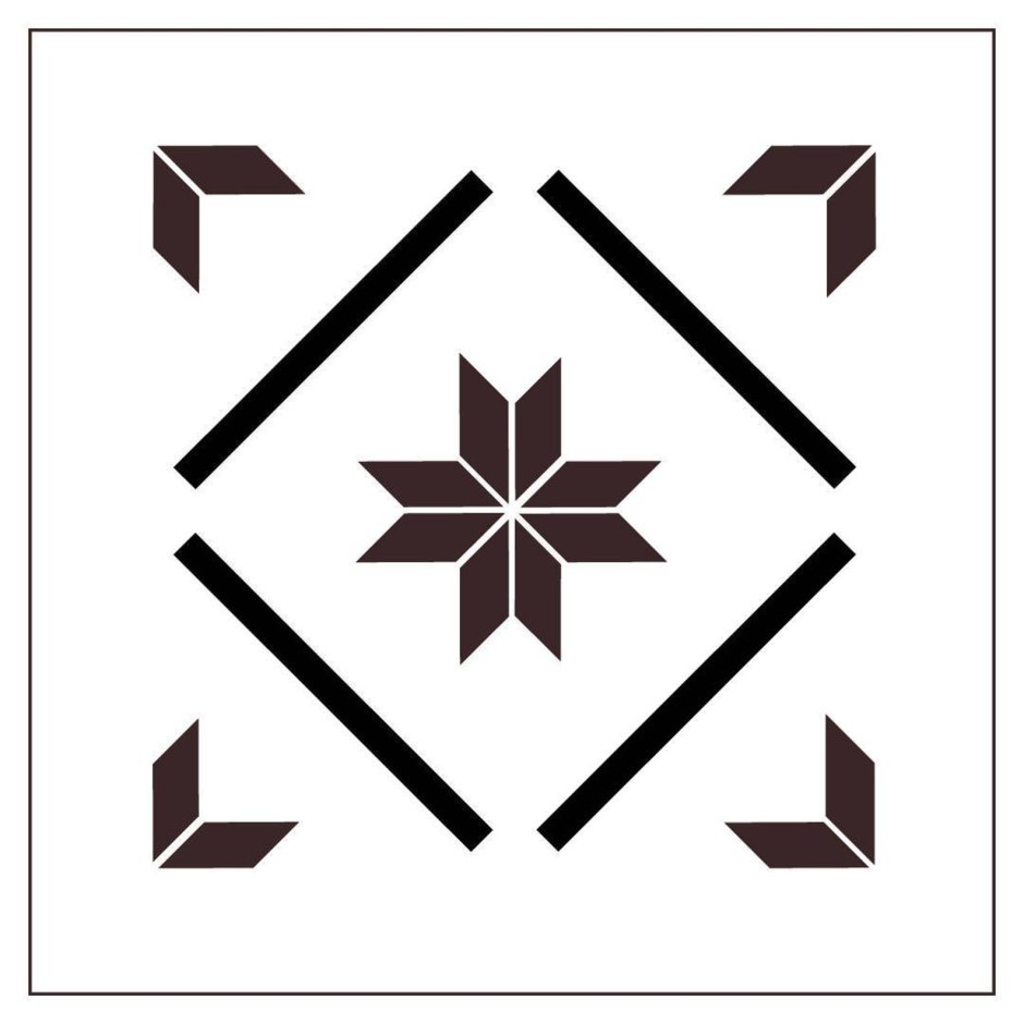 Трафарет для плитки