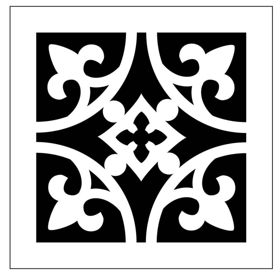 Pamesa Atrium Classic Mix mat напольная плитка 45x45