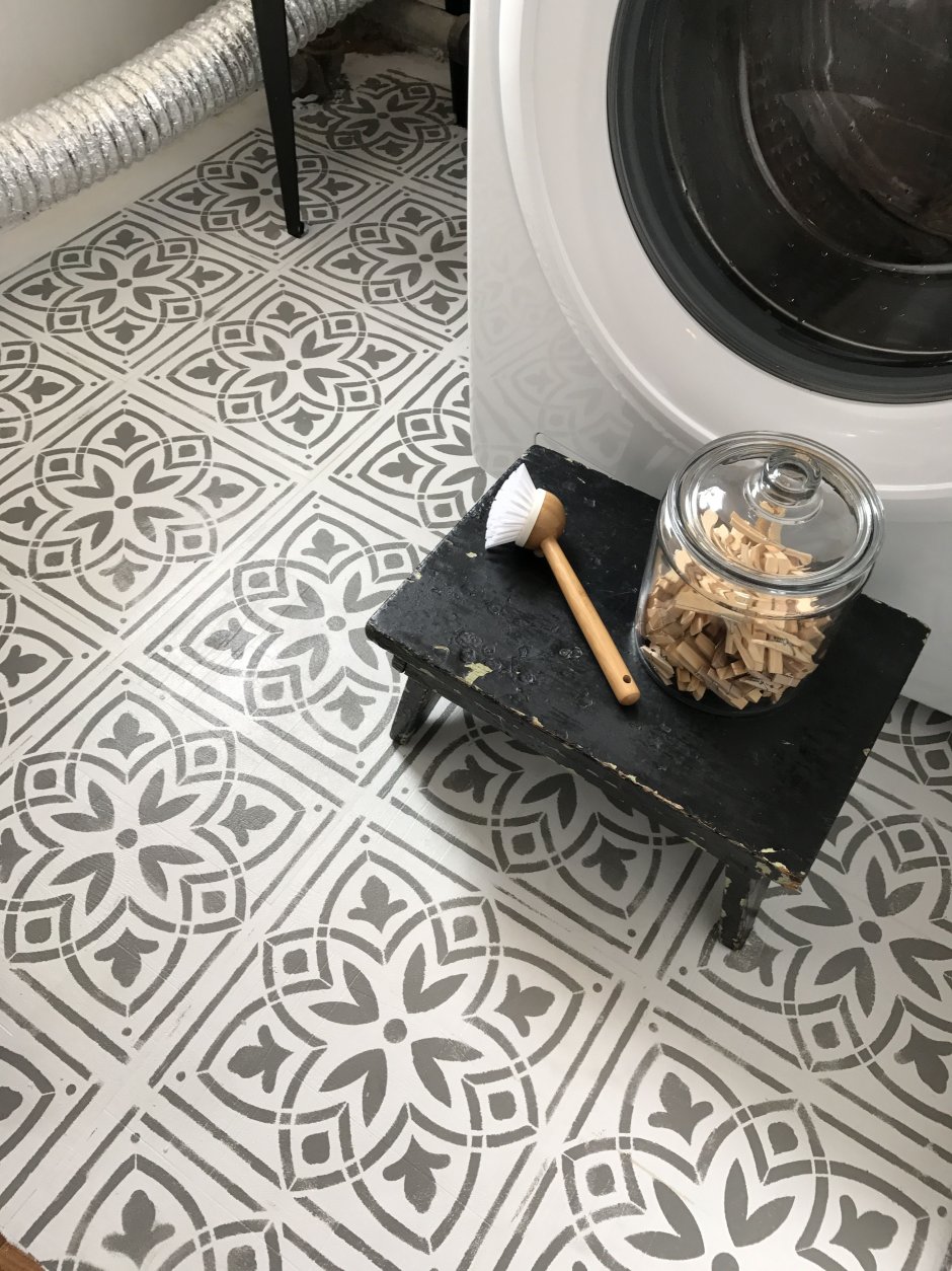 Трафарет для покраски пола