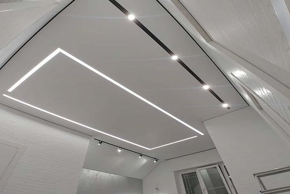 Светодиодный профиль в интерьере