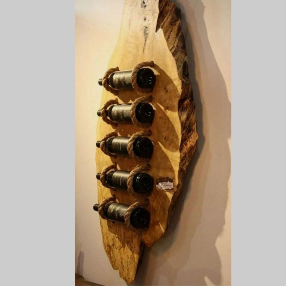 Бутылочница из слэба