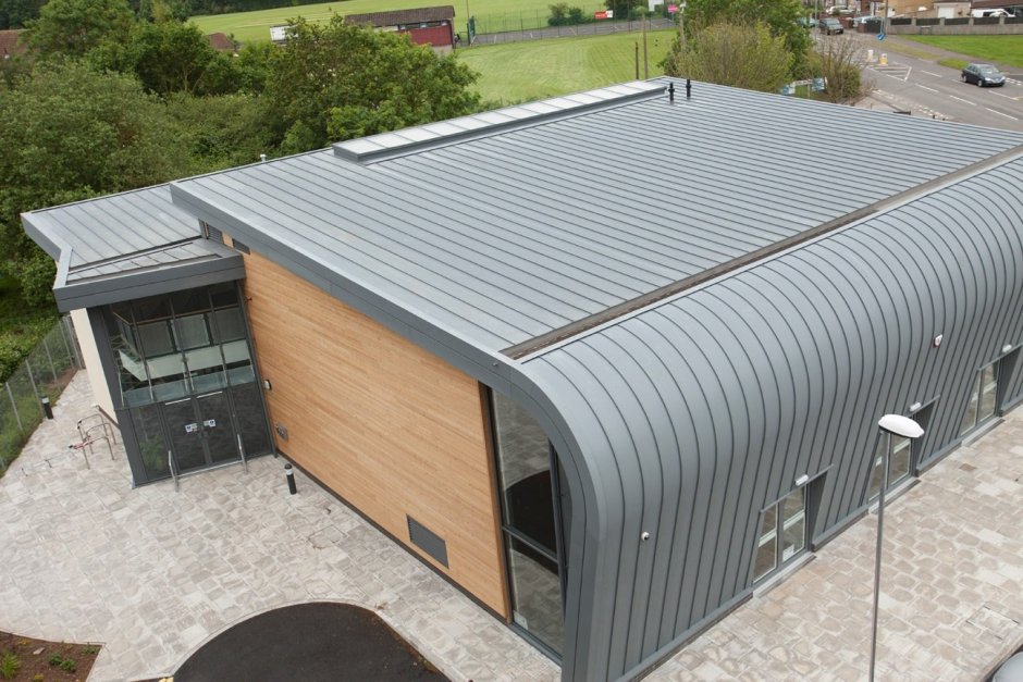 Фальцевая кровля Revit