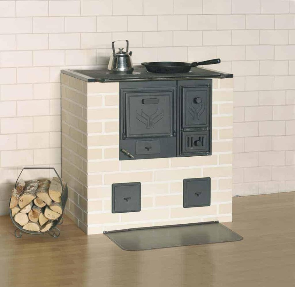 Печи кирпичные отопительно варочные дровяные