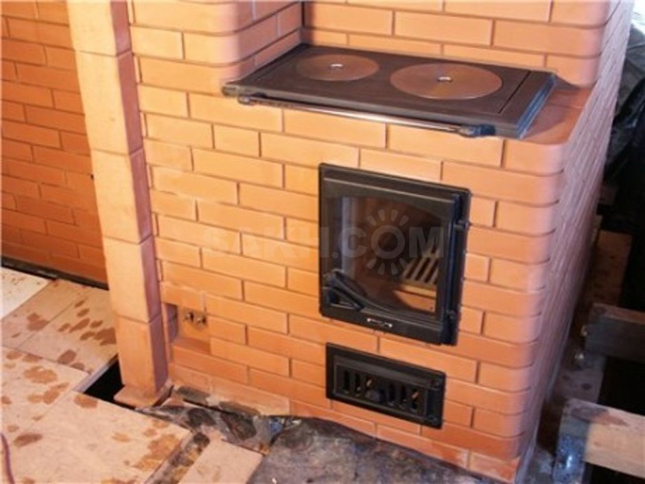 Печь отопительно варочная Малютка