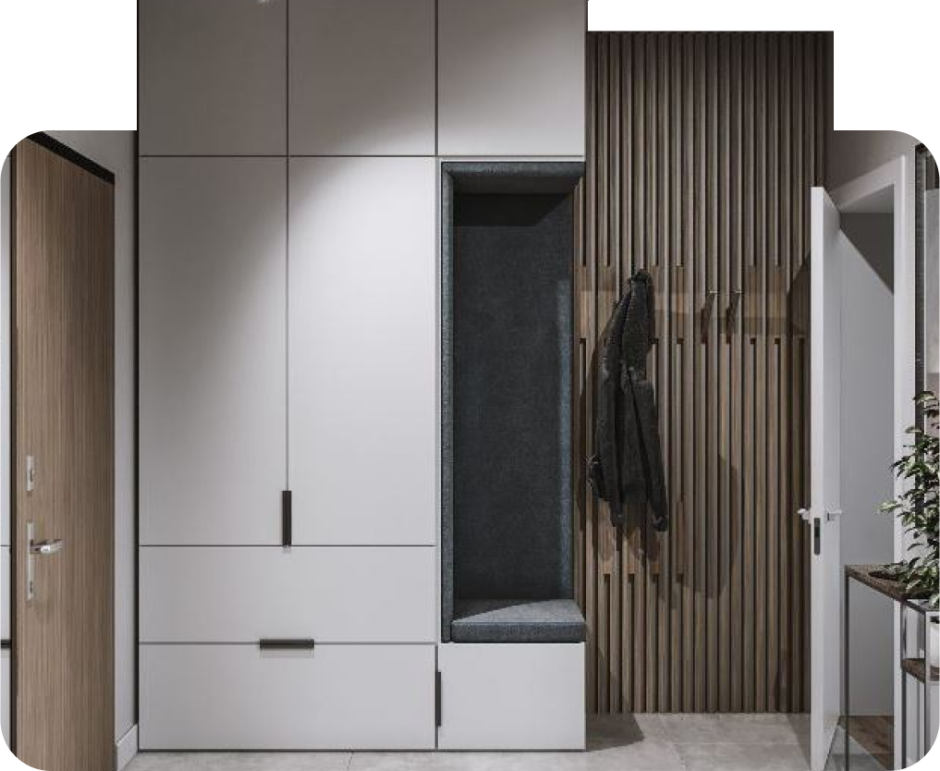 Современные шкафы в прихожую
