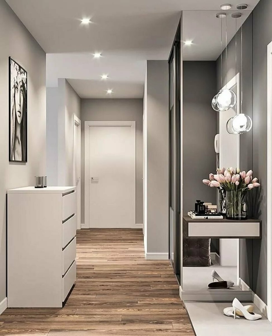 Стильный шкаф в прихожую