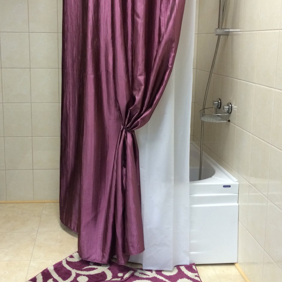 Штора для ванной Bath Plus Silk collection no WSV 026