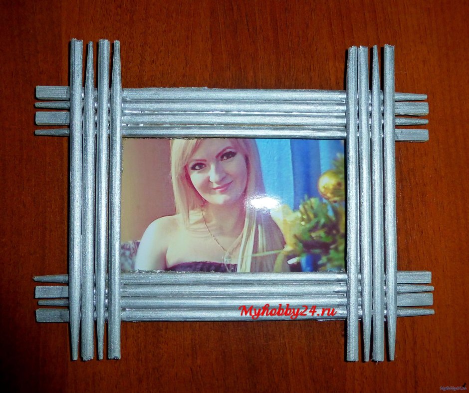 Корзина из палочек для суши