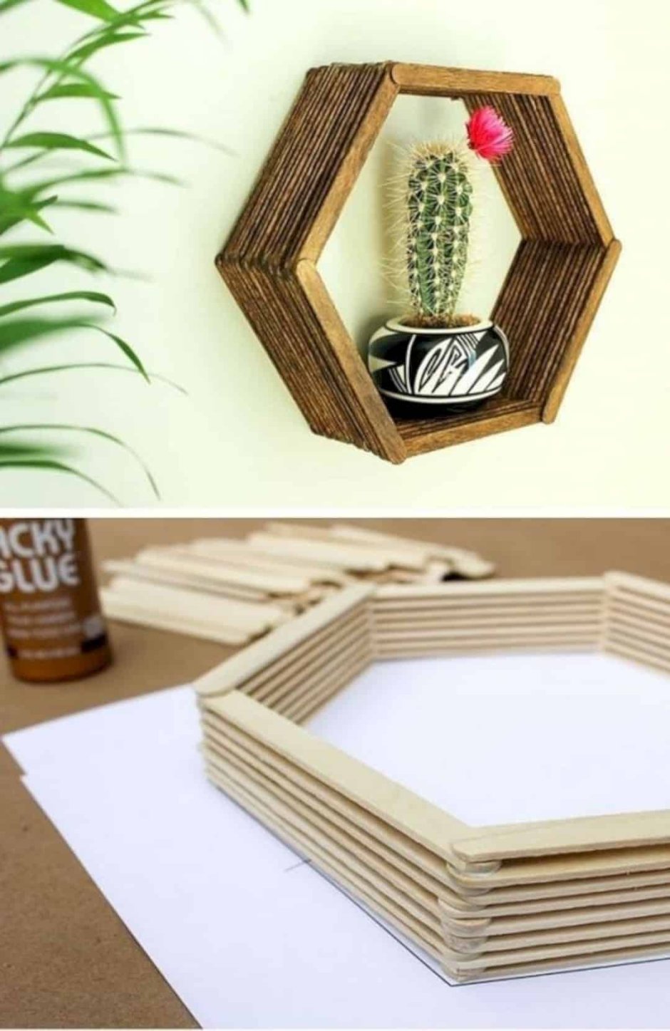 Корзинка из китайских палочек