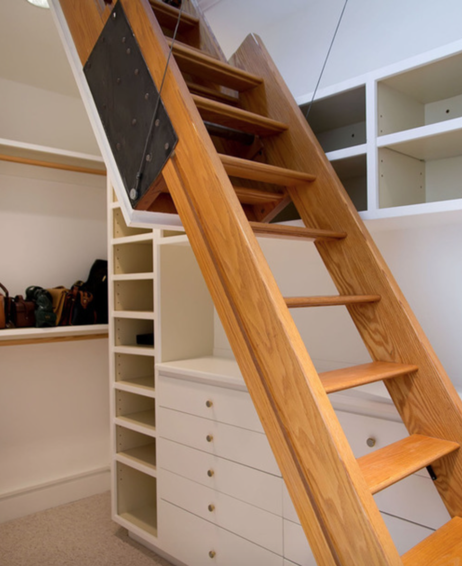 Лестницы для мансарды складные