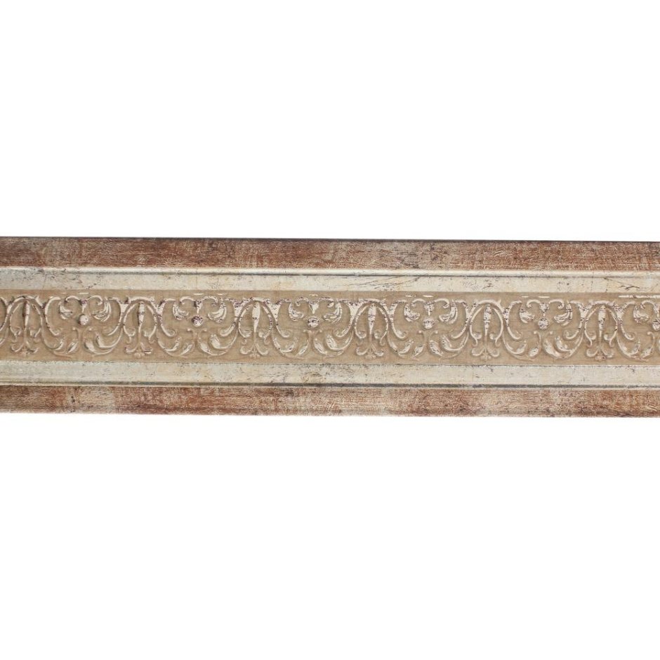 Плинтус потолочный а 4020 200х5.4 см цвет золотой