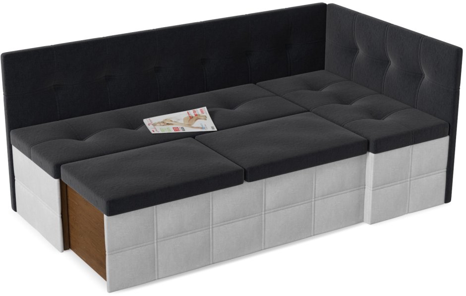 Кухонный угловой диван Токио Домино