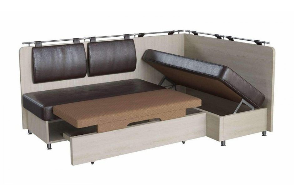 Диван кухонный угловой сюрприз со спальным местом дс47