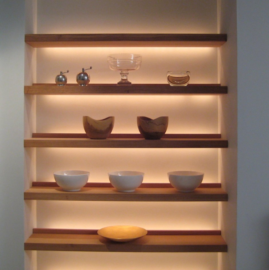 Подсветка полок