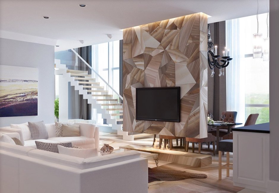 Перегородка для зонирования комнаты