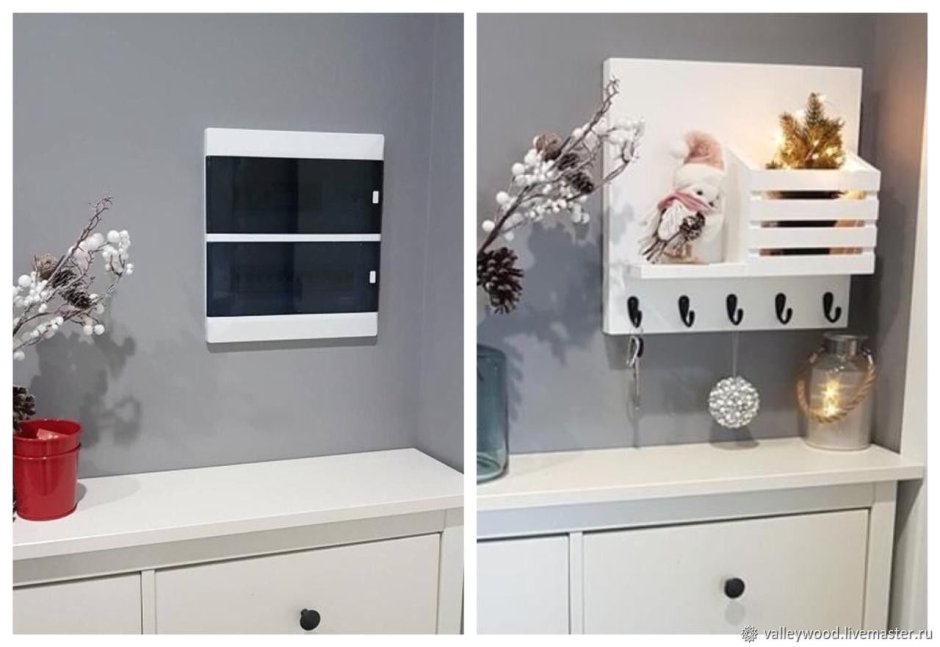 Электрический щит в интерьере