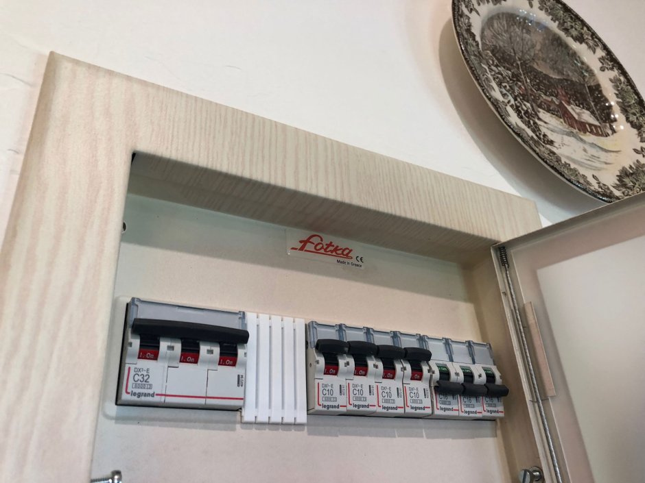 Дизайнерский электрощиток для квартиры