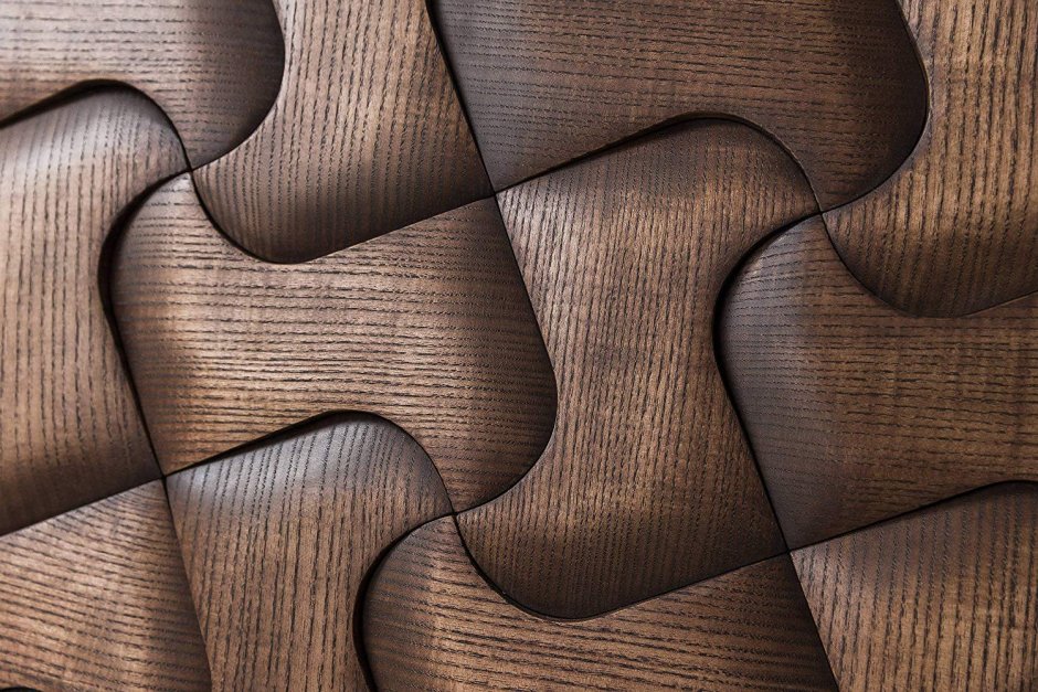 Деревянные 3d панели текстура