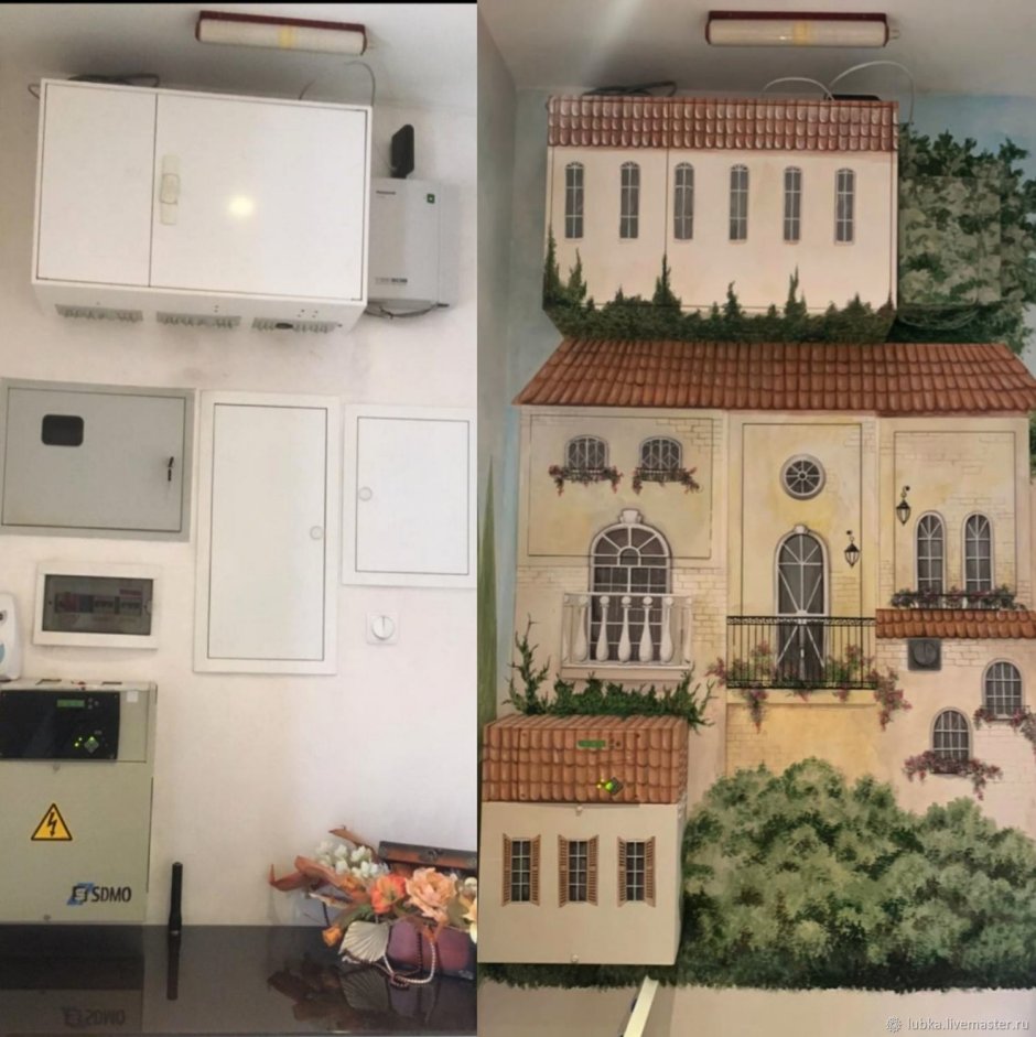 Декор электрощитка