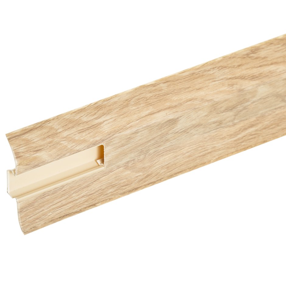 Плинтус напольный Artens «Равенна» ПВХ 65 мм 2.5 м