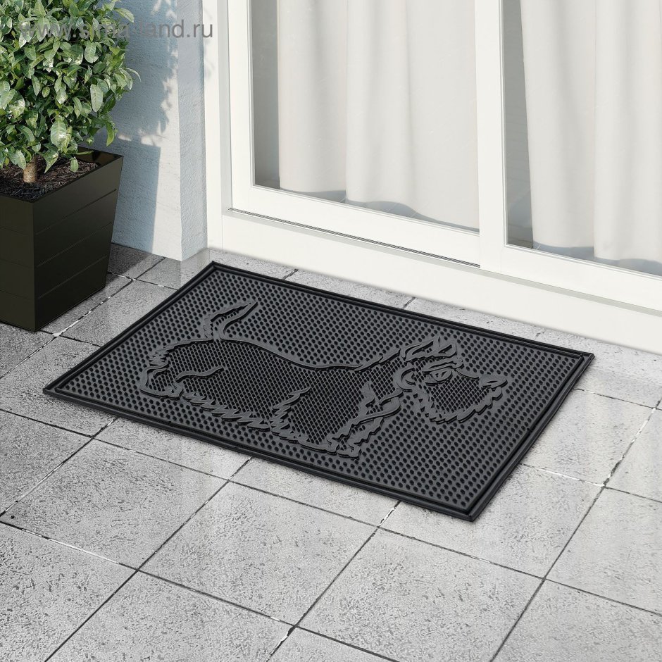 Грязезащитный резиновый входной коврик "Module 23" 500х1000х23мм