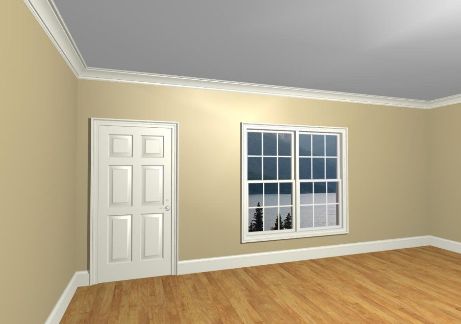 Плинтус потолочный