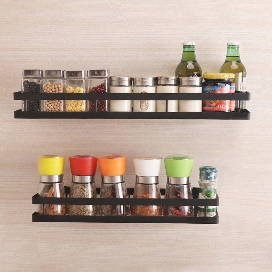Стойка для специй 6 Jars Spice Rack Set