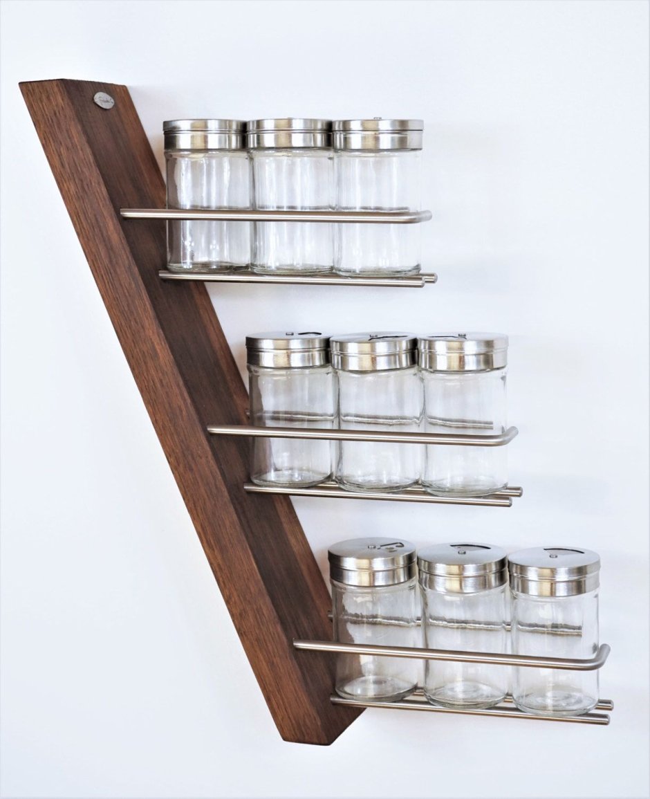 Полочки для специй на кухню металлические