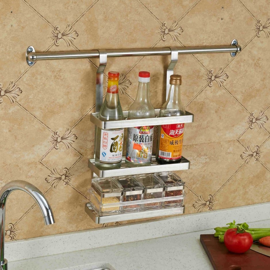 Подвесные полочки для кухни