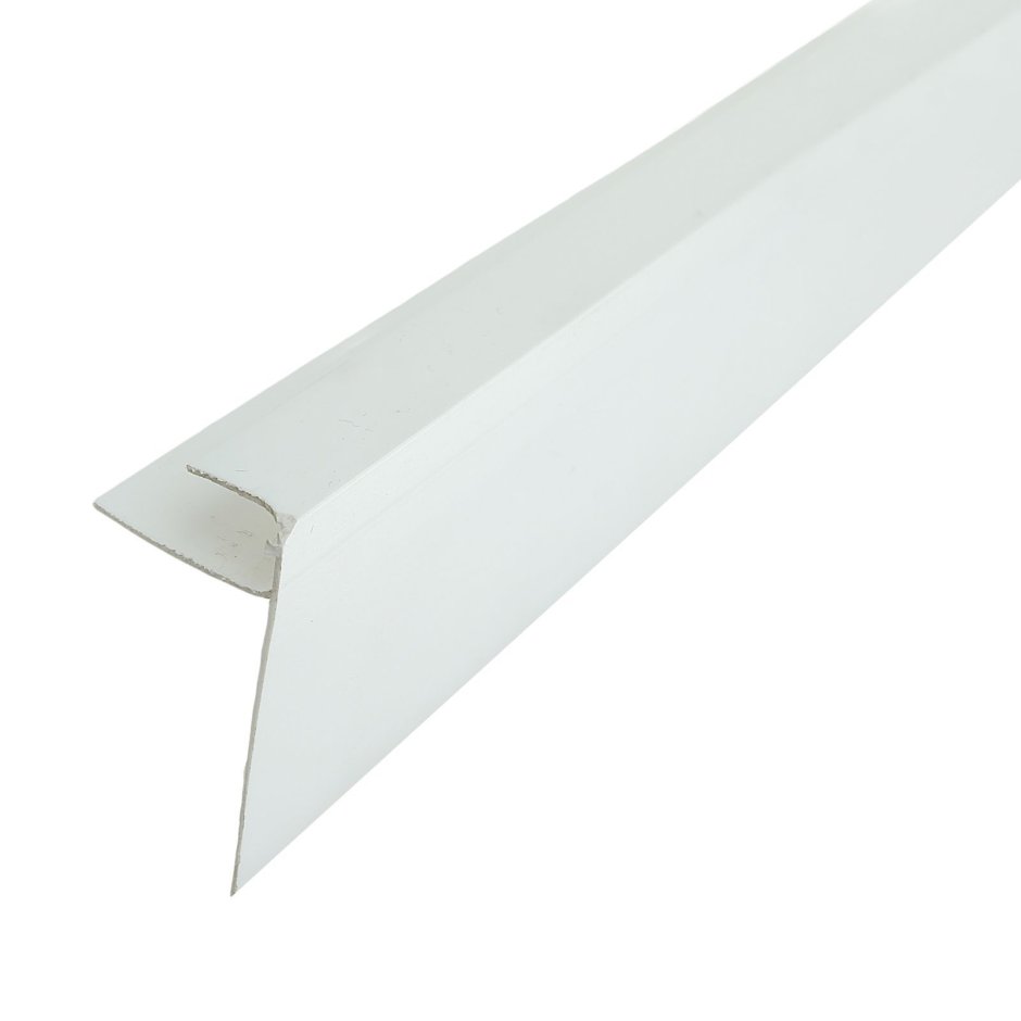 Профиль стартовый 8мм 3.0м белый
