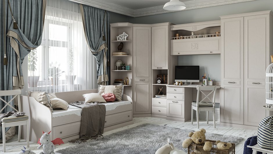 Детская мебель дуб сонома