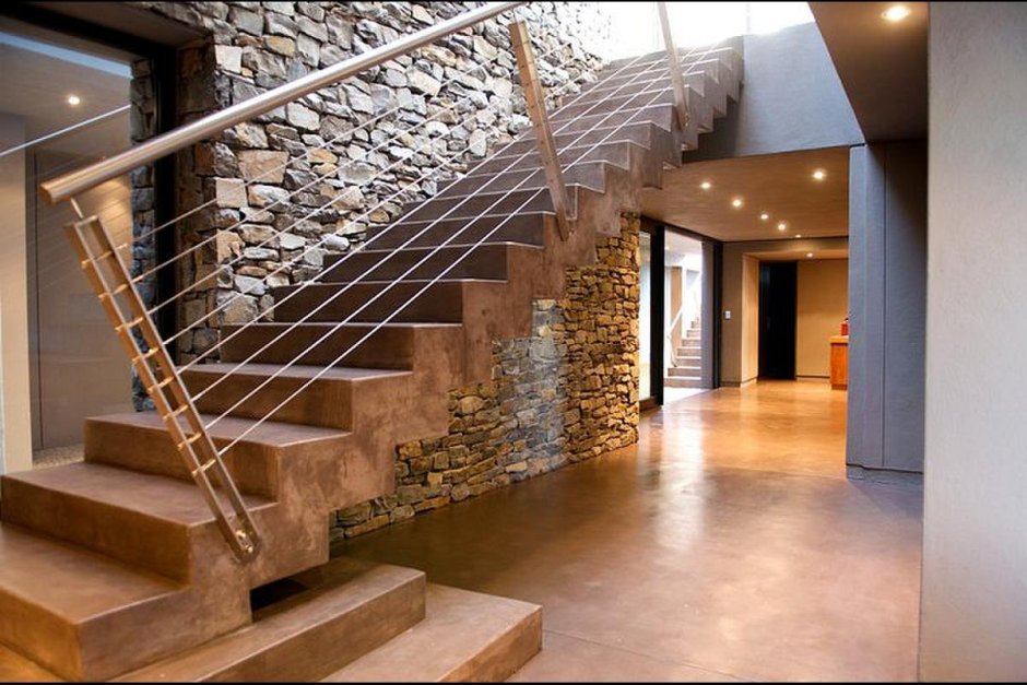 Отделка лестницы